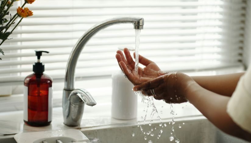 niebuhr-plumbing-heating-air-conditioning-what-slows-down-water-heater-and-delays-hot-water-hands-under-faucet